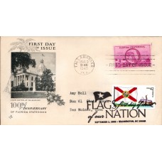 #4284 FOON: Florida Flag Dual Artcraft FDC