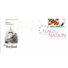 #4296 FOON: Maryland Flag Artcraft FDC