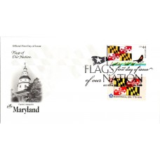 #4296 FOON: Maryland Flag Combo Artcraft FDC