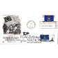 #4298 FOON: Michigan Flag Dual Artcraft FDC