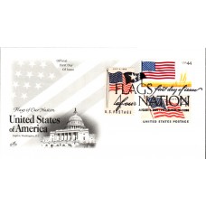 #4302 FOON: US Flag Combo Artcraft FDC