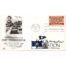 #4310 FOON: New York Flag Dual Artcraft FDC