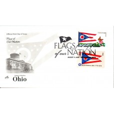 #4314 FOON: Ohio State Flag Combo Artcraft FDC