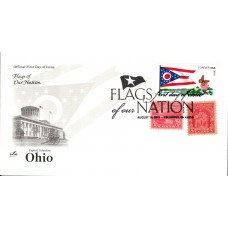 #4314 FOON: Ohio State Flag Combo Artcraft FDC