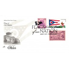 #4314 FOON: Ohio State Flag Combo Artcraft FDC