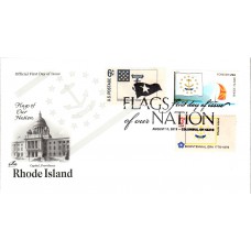 #4319 FOON: Rhode Island State Flag Combo Artcraft FDC