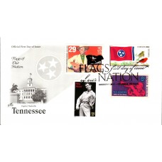 #4322 FOON: Tennessee State Flag Combo Artcraft FDC 