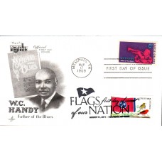 #4322 FOON: Tennessee State Flag Dual Artcraft FDC 