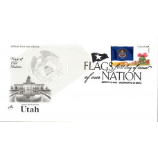 #4324 FOON: Utah State Flag Artcraft FDC