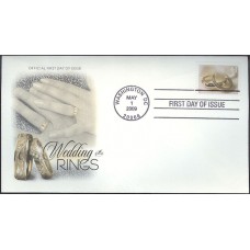 #4397 Wedding Rings Artcraft FDC