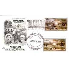 #4665 Battle of Antietam Dual Artcraft FDC