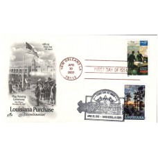 #4667 Louisiana Statehood Dual Artcraft FDC