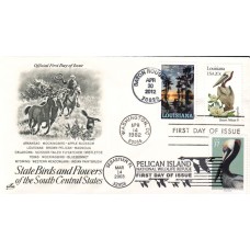 #4667 Louisiana Statehood Dual Artcraft FDC