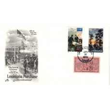 #4667 Louisiana Statehood Combo Artcraft FDC