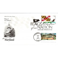 #5374 Sugarloaf Mountain Mural Dual Artcraft FDC