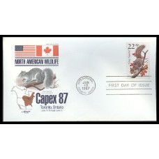 #2295 Gray Squirrel Artmaster FDC