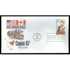 #2297 Eastern Chipmunk Artmaster FDC