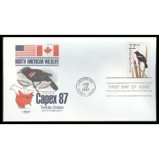 #2303 Red-winged Blackbird Artmaster FDC