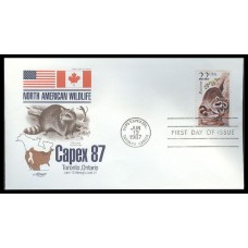 #2331 Raccoon Artmaster FDC