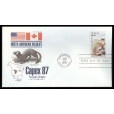 #2333 Black-footed Ferret Artmaster FDC