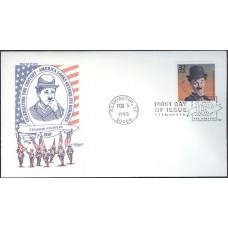 #3183a Charlie Chaplin Artmaster FDC