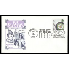 #3184f Emily Post Artmaster FDC