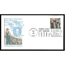 #3185c LIFE Magazine Artmaster FDC