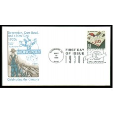 #3185o Monopoly Game Artmaster FDC