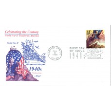 #3186a World War II Artmaster FDC