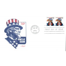 #3353 Uncle Sam Artmaster FDC