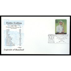 #3408b Eddie Collins Artmaster FDC