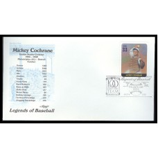 #3408g Mickey Cochrane Artmaster FDC