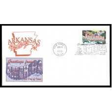 #3564 Greetings From Arkansas Artmaster FDC