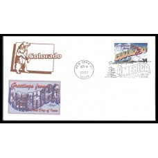 #3566 Greetings From Colorado Artmaster FDC