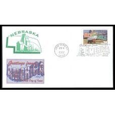 #3587 Greetings From Nebraska Artmaster FDC