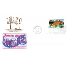 #3707 Greetings From Idaho Artmaster FDC