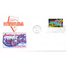 #3723 Greetings From Nevada Artmaster FDC