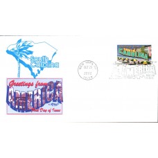 #3735 Greetings From South Carolina Artmaster FDC