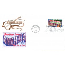 #3737 Greetings From Tennessee Artmaster FDC