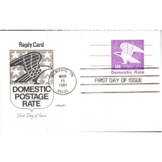 #UY31 B - Eagle Artmaster FDC