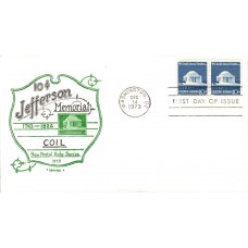 #1520 Jefferson Memorial Artopages FDC