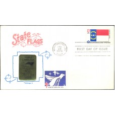 #1644 North Carolina State Flag Artopages FDC