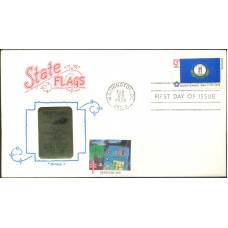 #1647 Kentucky State Flag Artopages FDC