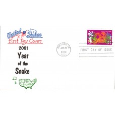 #3500 Year of the Snake Artopages FDC