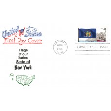 #4310 FOON: New York Flag Artopages FDC