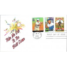 #4341 Take Me Out to the Ballgame Combo Barnnie FDC