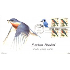 #3033 Eastern Bluebird Barre FDC