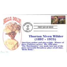 #3134 Thornton Wilder Barre FDC