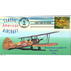 #3142l Aircraft: Stearman Barre FDC