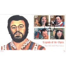 #3154-57 Opera Singers Barre FDC